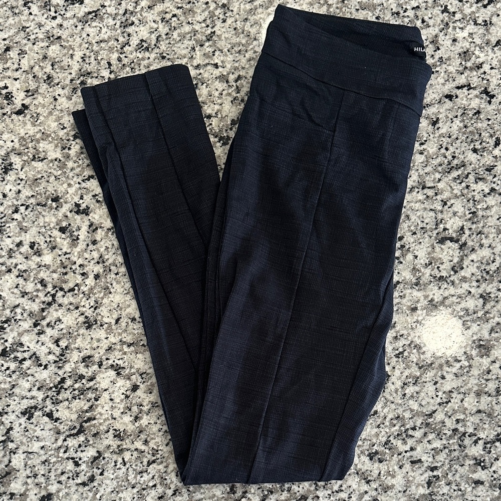 Hilary Radley Ladies Ponte Pant Black/Navy